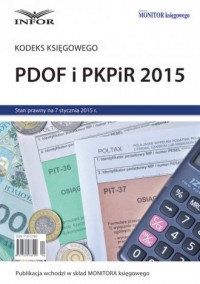 PDOF i PKPiR 2015. Kodeks Księgowego - okładka książki