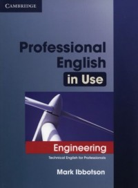 Professional English in Use Engineering - okładka podręcznika