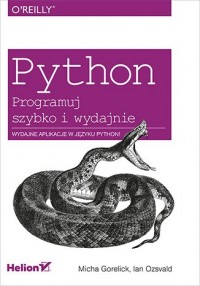 Python. Programuj szybko i wydajnie - okładka książki