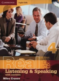Real 4. Listening and Speaking - okładka podręcznika