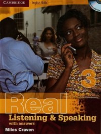 Real Listening and Speaking 3 with - okładka podręcznika