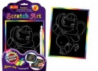 Słoń. Scratch Art. Tęczowa seria - zdjęcie zabawki, gry