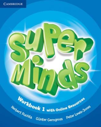 Super Minds 1.Workbook + Online - okładka podręcznika
