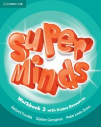 Super Minds 3. Workbook + Online - okładka podręcznika