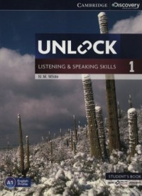 Unlock 1. Listening and Speaking - okładka podręcznika