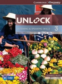 Unlock 3. Listening and Speaking - okładka podręcznika