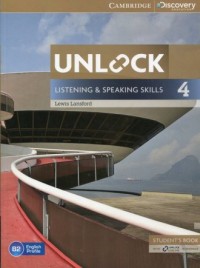 Unlock 4. Listening and Speaking - okładka podręcznika