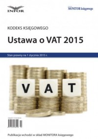 Ustawa o VAT 2015 - okładka książki