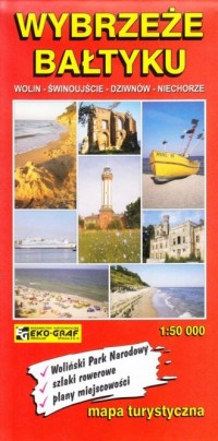 Wybrzeże Bałtyku: Wolin - Świnoujście - okładka książki