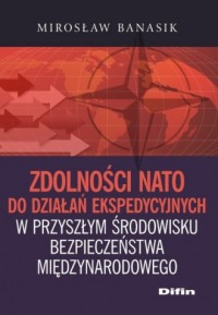Zdolności NATO do działań ekspedycyjnych - okładka książki