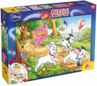 101 Dalmatyńczyków (puzzle dwustronne - zdjęcie zabawki, gry
