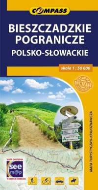Bieszczadzkie pogranicze Polsko-Słowackie - okładka książki