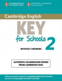 Cambridge English Key for Schools - okładka podręcznika