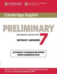 Cambridge English Preliminary 7. - okładka podręcznika