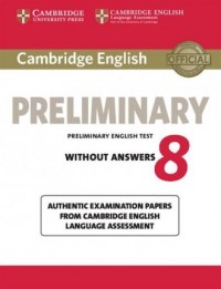 Cambridge English Preliminary 8. - okładka podręcznika