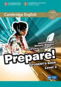 Cambridge English Prepare! 2 Students - okładka podręcznika