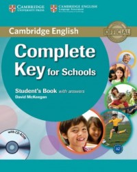 Complete Key for Schools Students - okładka podręcznika