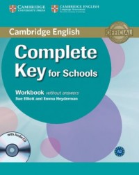 Complete Key for Schools. Workbook - okładka podręcznika