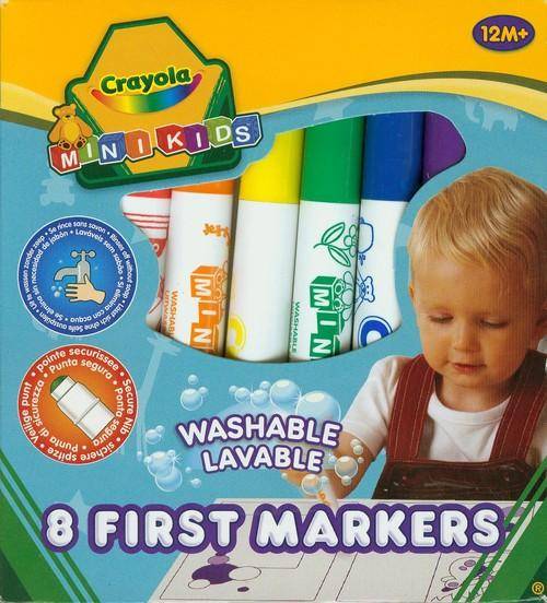 Flamastry zmywalne. Mini Kids (8 - zdjęcie produktu