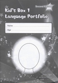 Kids Box  1 Language Portfolio - okładka podręcznika