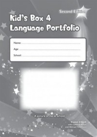Kids Box 4. Language Portfolio - okładka podręcznika