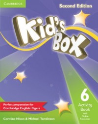 Kids Box 6. Activity Book + Online - okładka podręcznika