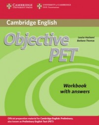 Objective PET Workbook with answers - okładka podręcznika