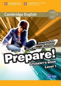 Prepare! 1 Students Book - okładka podręcznika