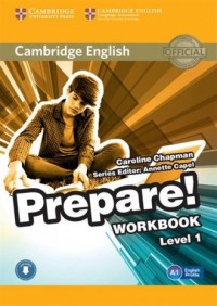 Prepare! 1 Workbook - okładka podręcznika
