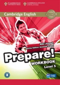 Prepare! 5 Workbook (+ CD) - okładka podręcznika