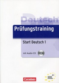 Prufungstraining DaF A1 Start Deutsch - okładka podręcznika
