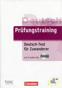 Prufungstraining DaF A2/B1 Deutsch-Test - okładka podręcznika