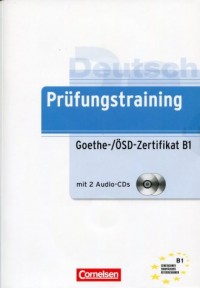 Prufungstraining DaF B1 Goethe-/OSD-Zertifikat - okładka podręcznika