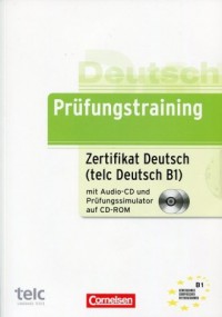 Prufungstraining DaF B1 Zertifikat - okładka podręcznika