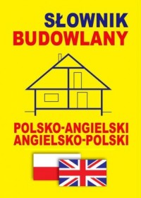 Słownik budowlany polsko-angielski, - okładka podręcznika