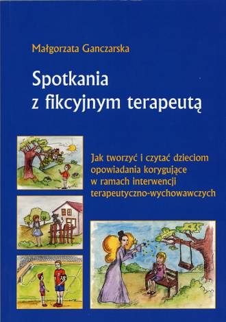 powiększ Spotkania z fikcyjnym terapeutą. - okładka książki