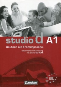 Studio d A1. Unterrichtsvorbereitung. - okładka podręcznika