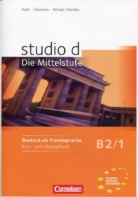 Studio d B2/1. Kurs und Ubungsbuch - okładka podręcznika