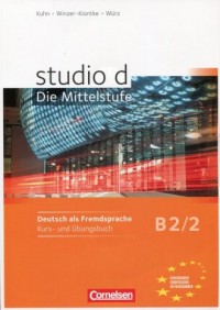 Studio d B2/2. Kurs und Ubungsbuch - okładka podręcznika