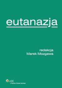 Eutanazja - okładka książki