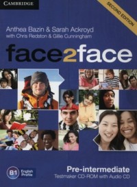 face2face Pre-intermediate Testmaker - pudełko programu
