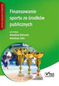 Finansowanie sportu ze środków - okładka książki