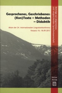 Gasprochenes Geschriebenes: (Kon)Texte - okładka książki