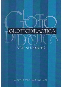 Glottodidactica vol. XLI/2 (2014) - okładka książki