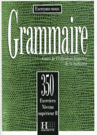 Grammaire. 350 Exercices. Poziom - okładka podręcznika