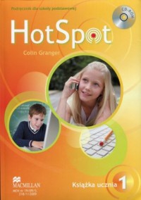 Hot Spot 1. Książka ucznia (+ CD) - okładka podręcznika