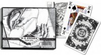 Karty do gry Piatnik 2 talie Escher - zdjęcie zabawki, gry