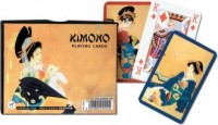 Karty do gry Piatnik 2 talie, Kimono - zdjęcie zabawki, gry