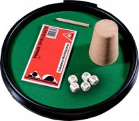 Kości pokerowe z tacką kubkiem - zdjęcie zabawki, gry