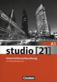 studio 21 A1. Unterrichtsvorbereitung - okładka podręcznika